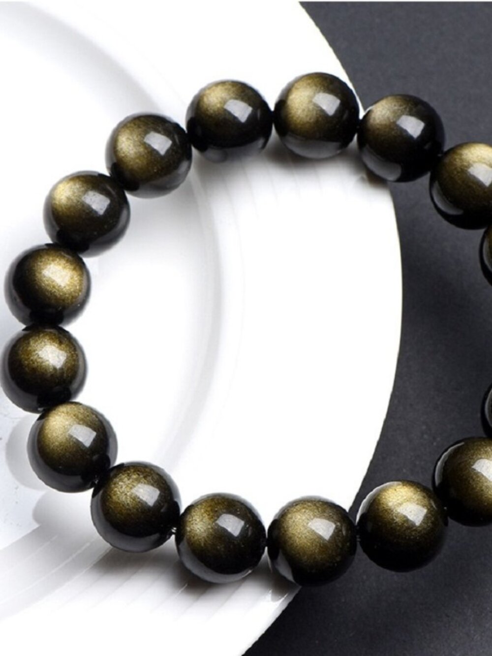 Handmade Natural Gemstone Balance Bracelet Crystal Beads Healing Reiki 10MM